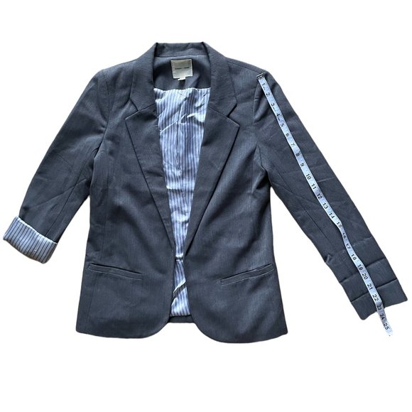 Silence + Noise Oversized Blazer - Gray - Small - Picture 2 of 9